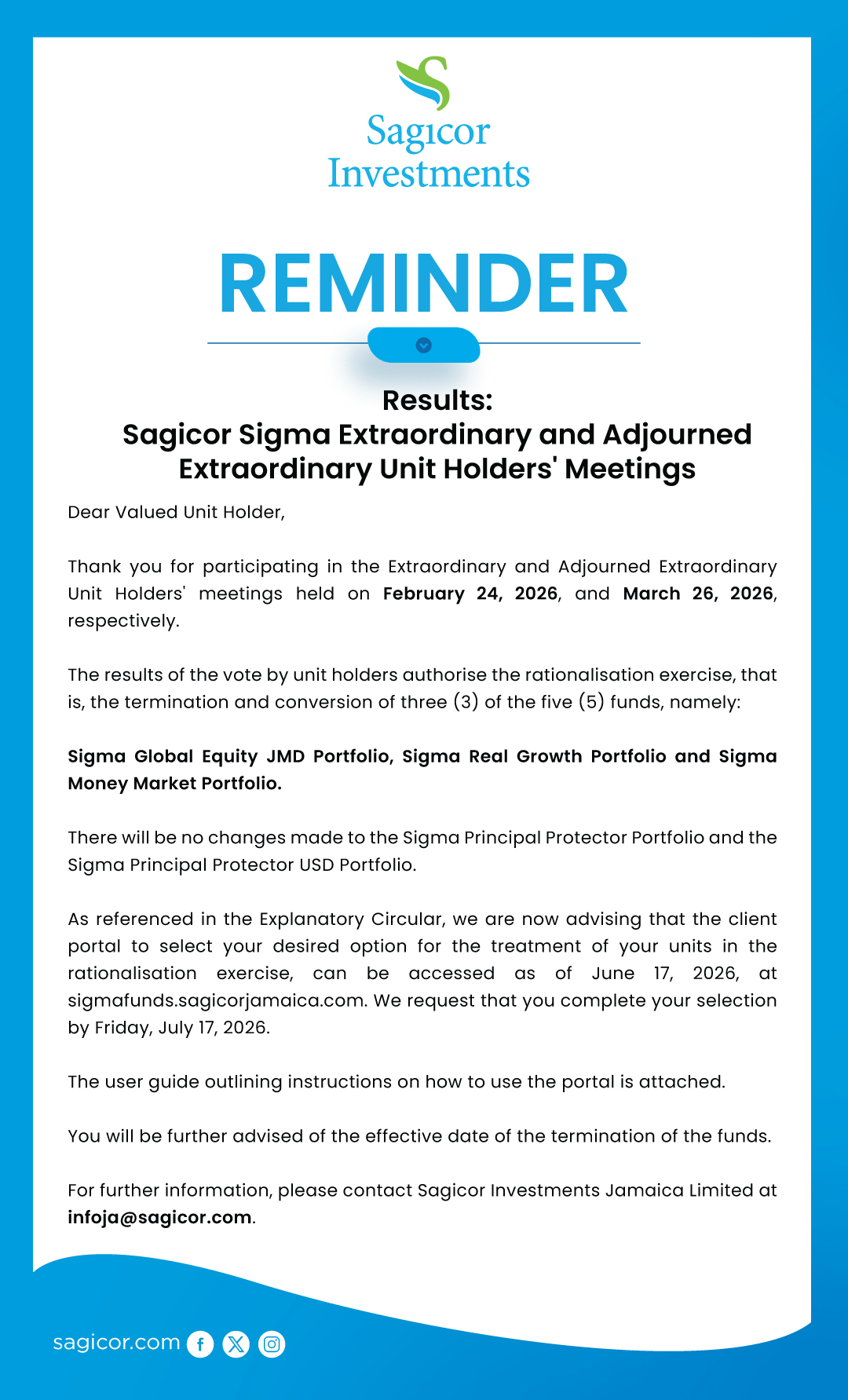 SIJ-Sagicor-Sigma-Unit-Holders-meeting_REMINDER