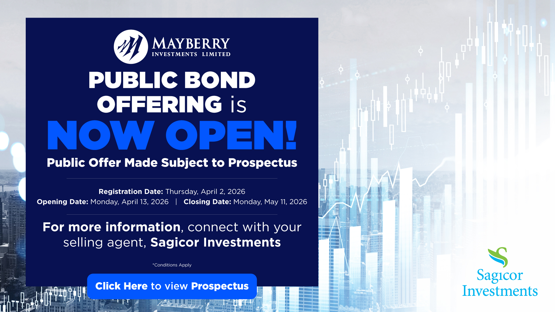 Mayberry Public Bond Offering
