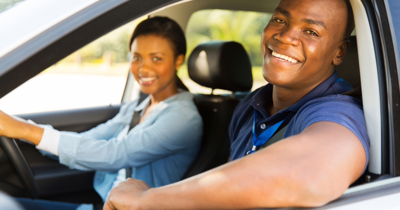 Motor Insurance Man in Car