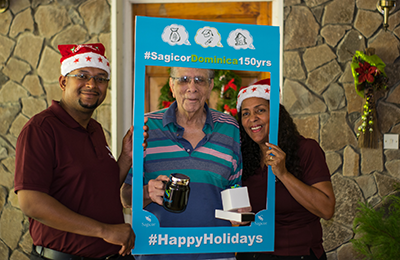 Sagicor Celebrates Oldest Customer