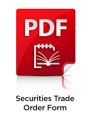 Securities Trading Order Form