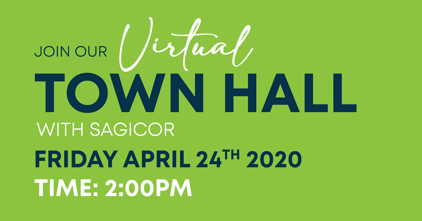 Sagicor Virtual Townhall