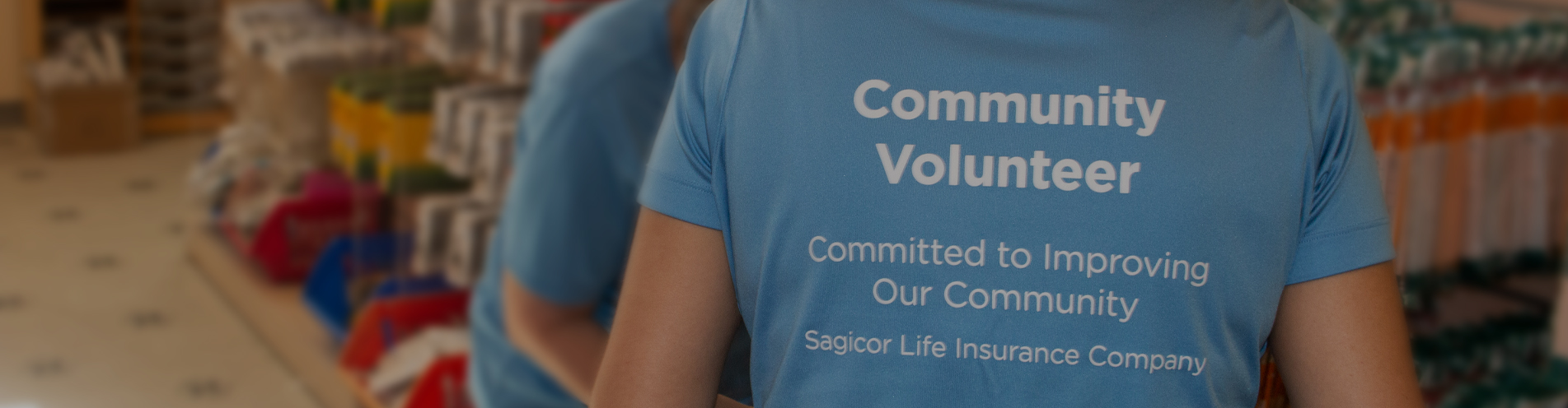 Volunteers assisting an organization with their mission