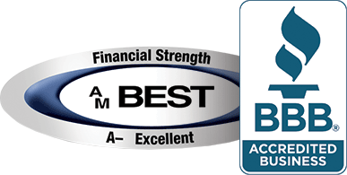 Image with combined AM Best Company and BBB logos