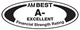 AM Best Company Logo - Financial Strength: 'A- (minus), Excellent'